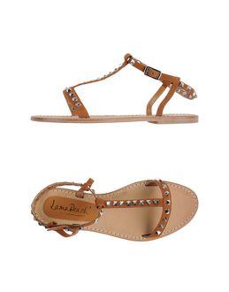 Lama Peach Sandals