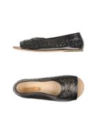 Mars Ll Peep-toe Ballet Flats