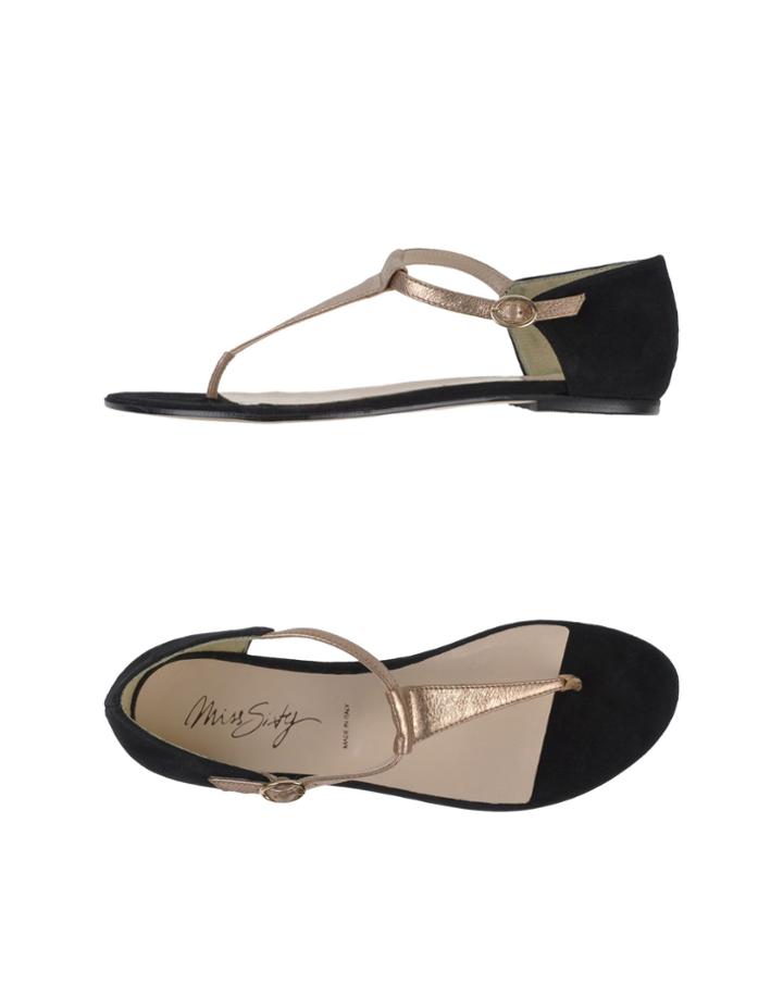 Miss Sixty Toe Strap Sandals