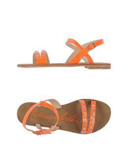 Rebecca White Sandals