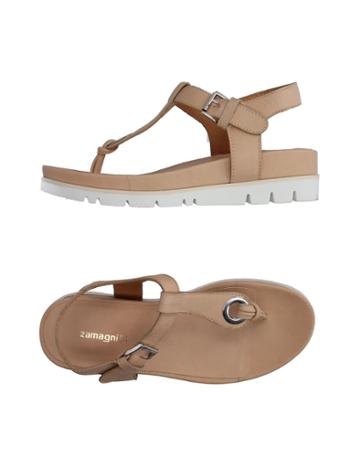 Zamagni Toe Strap Sandals