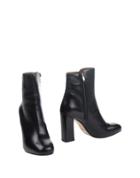 Sabot Ankle Boots