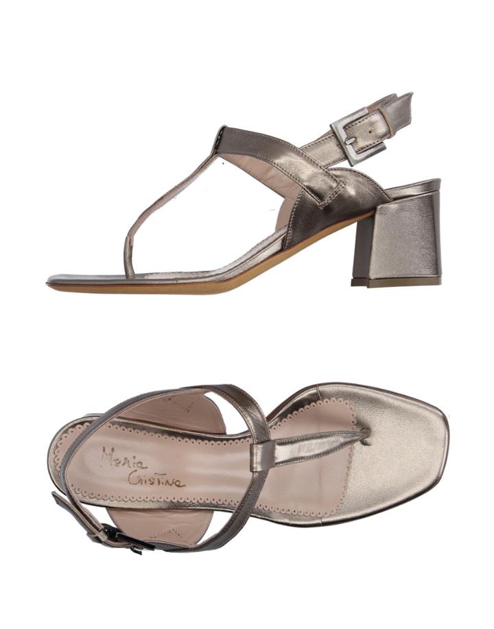 Maria Cristina Toe Strap Sandals