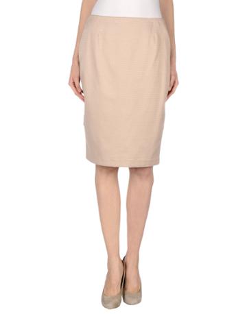 Grn Knee Length Skirts