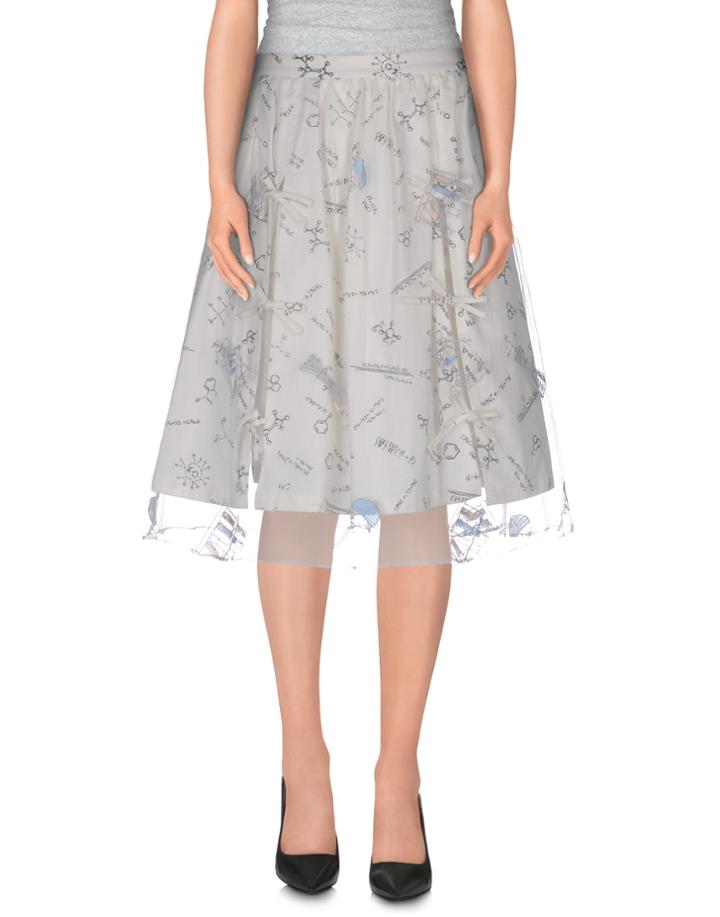 Steve J & Yoni P Knee Length Skirts