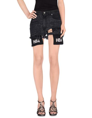 Hba Hood By Air Denim Shorts