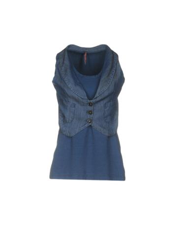 Avantgar Denim By European Culture Tank Tops
