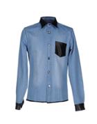 Les  Claires Denim Shirts