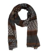 Blue Gold Scarves