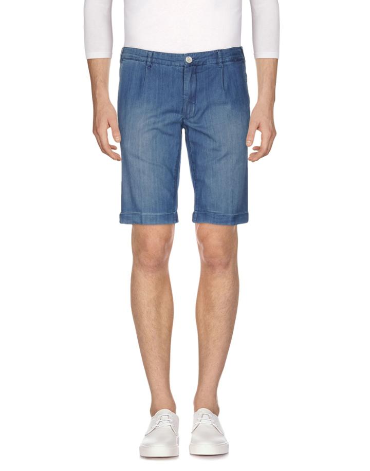 Domenico Tagliente Denim Bermudas