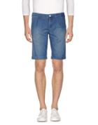 Domenico Tagliente Denim Bermudas