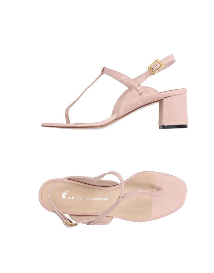 Lilly Fortuna Toe Strap Sandals