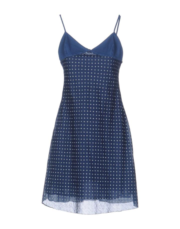 Avantgar Denim By European Culture Short Dresses