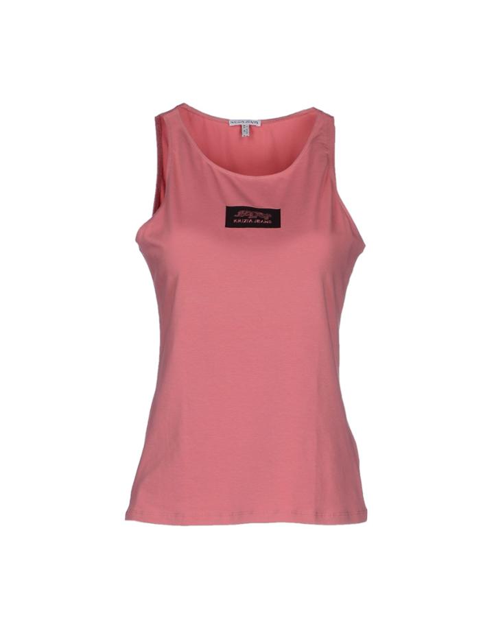 Krizia Jeans Tank Tops