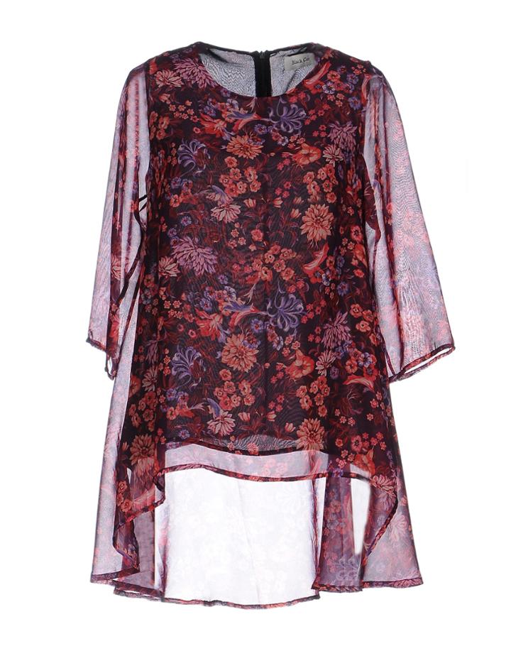 Black Coral Blouses