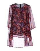 Black Coral Blouses