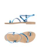 Cuir Toe Strap Sandals