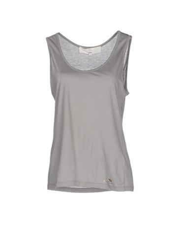 Elisabetta Franchi Jeans Tank Tops