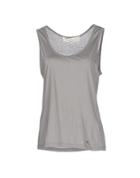 Elisabetta Franchi Jeans Tank Tops