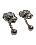 Roberto Cavalli Cufflinks And Tie Clips