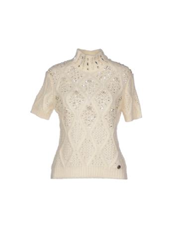 Elisabetta Franchi Gold Turtlenecks