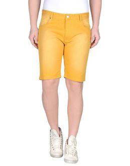 !solid Denim Bermudas