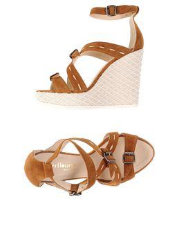 Peter Flowers Sandals