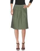 1st Pat-rn Denim Skirts