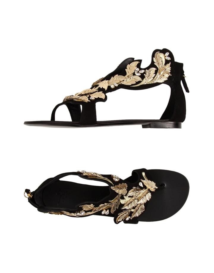 Giuseppe Zanotti Design Toe Strap Sandals