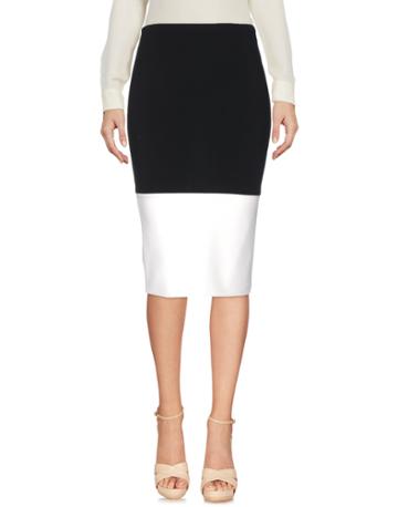 Golden Rich Knee Length Skirts