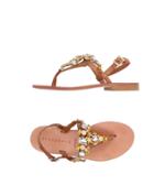 Stefanel Toe Strap Sandals