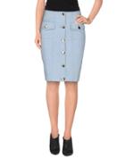 Moschino Couture Denim Skirts