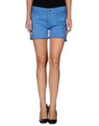 Shine Denim Shorts