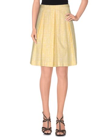 Blu Bianco Knee Length Skirts