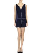 Velvet Shortalls