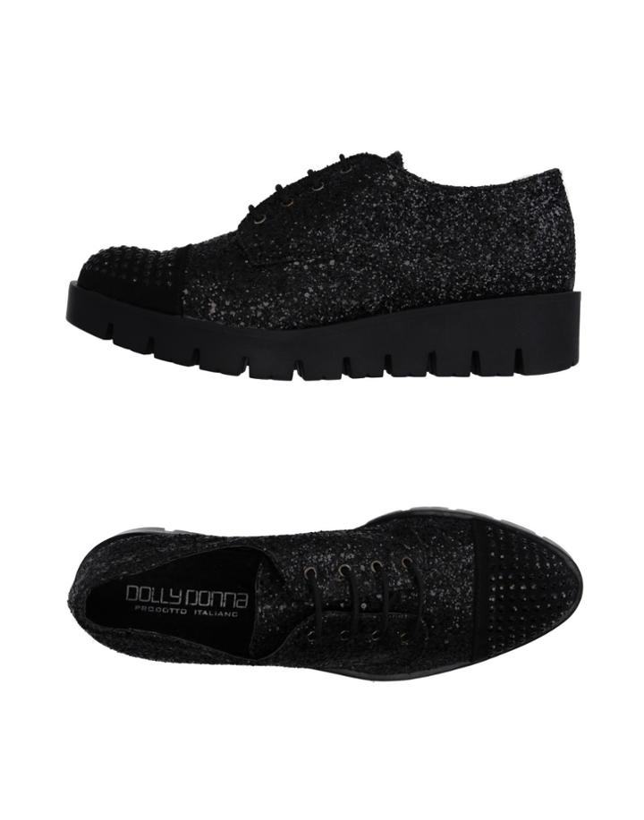 Dolly Donna Lace-up Shoes
