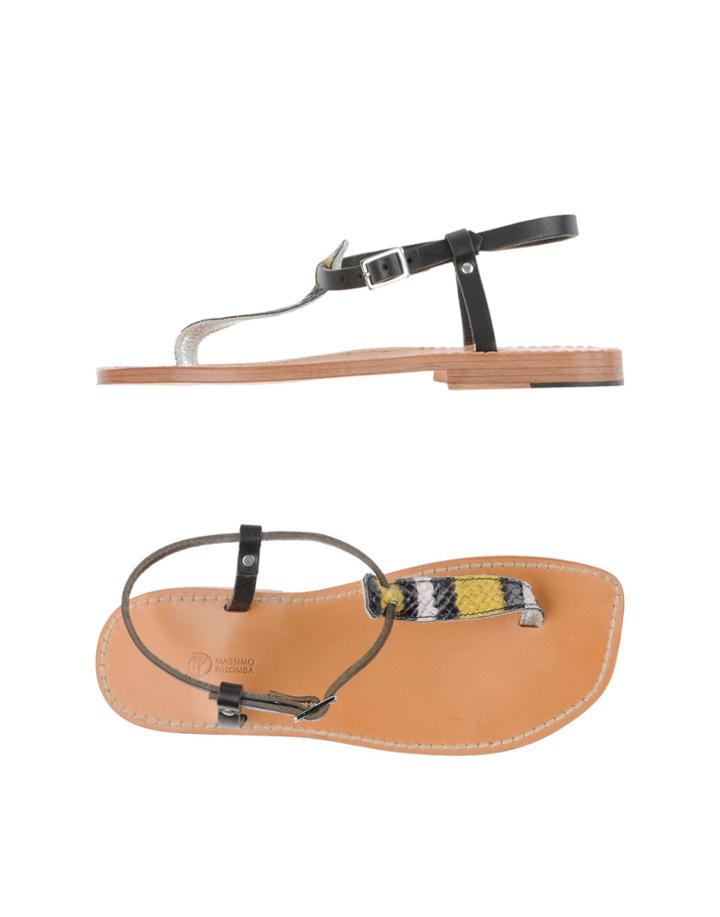 Massimo Palomba Toe Strap Sandals