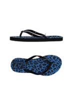 Ea7 Toe Strap Sandals