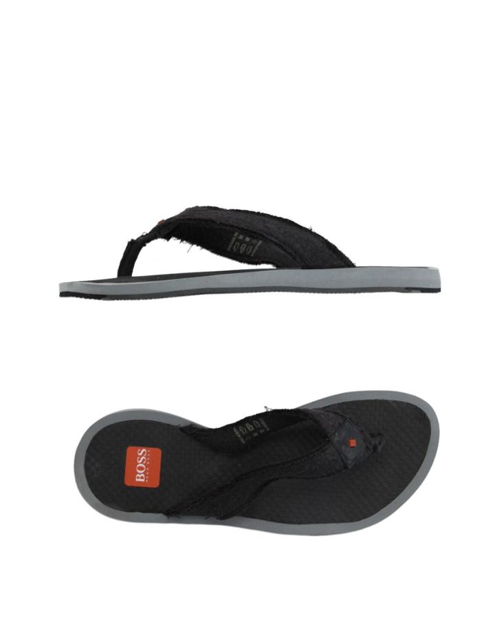 Boss Orange Toe Strap Sandals