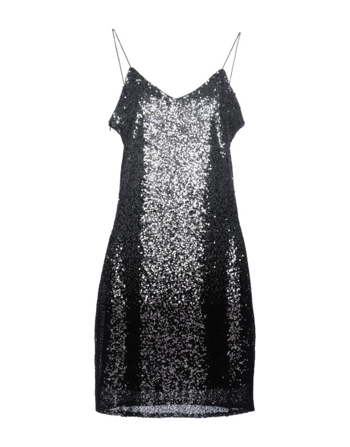 Elli White Short Dresses