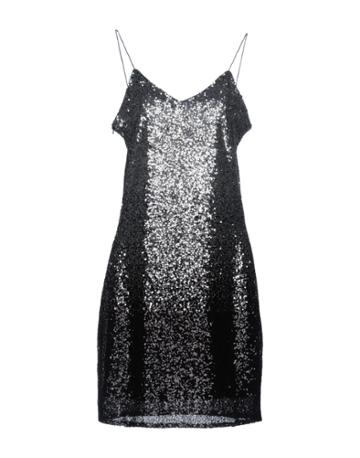 Elli White Short Dresses