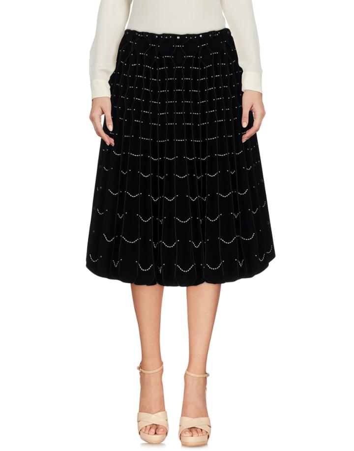 Noir Kei Ninomiya 3/4 Length Skirts