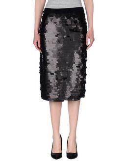 Macr  Knee Length Skirts