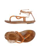 Calzoleria Del Borgo Toe Strap Sandals