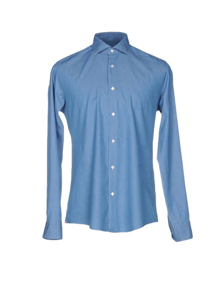 Pal Zileri Denim Shirts