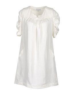 Blancs Manteaux Short Dresses