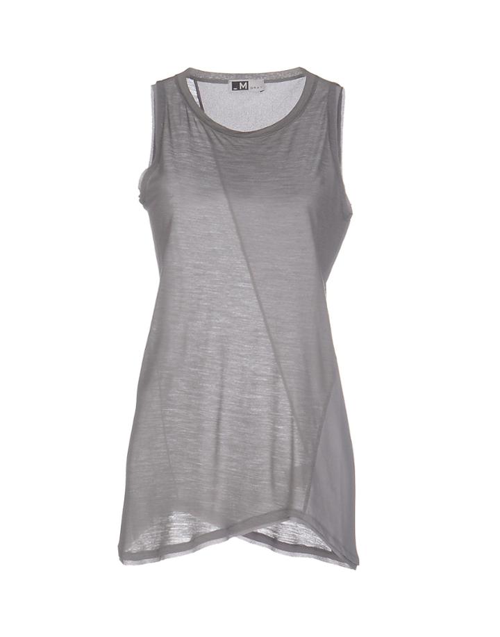 M Gray T-shirts