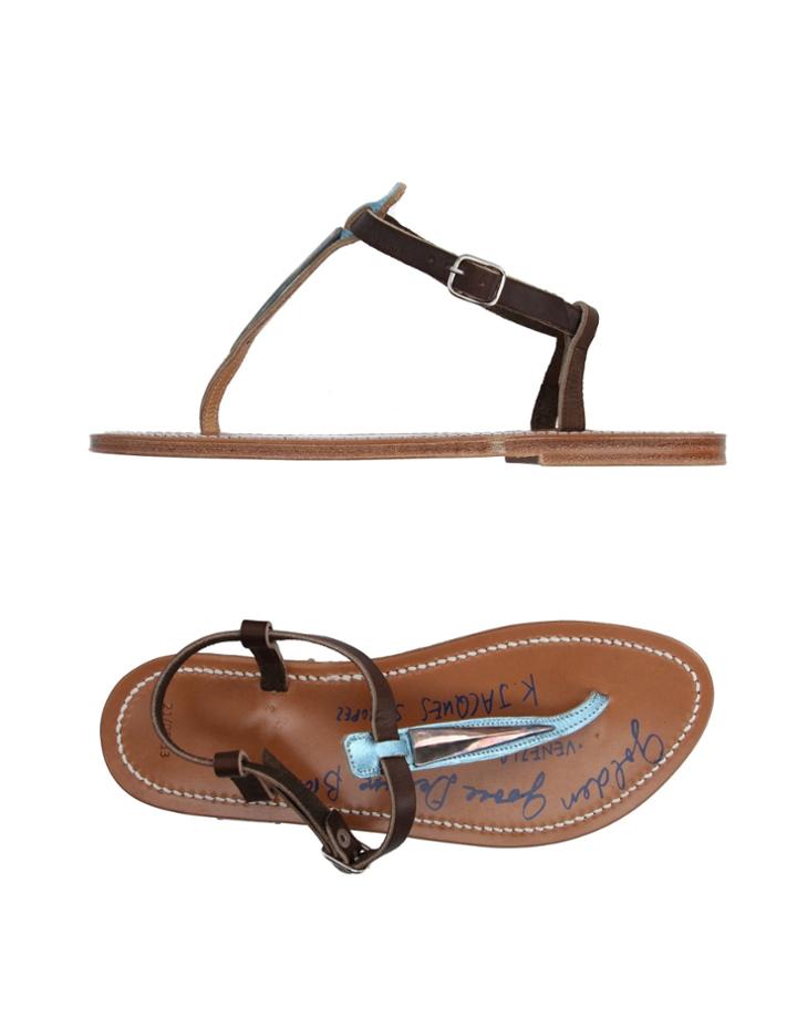 Golden Goose By K.jacques St. Tropez Toe Strap Sandals