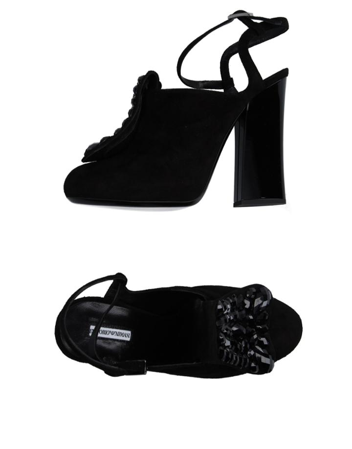 Emporio Armani Mules