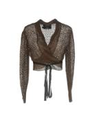 Jean Paul Gaultier Maille Femme Wrap Cardigans